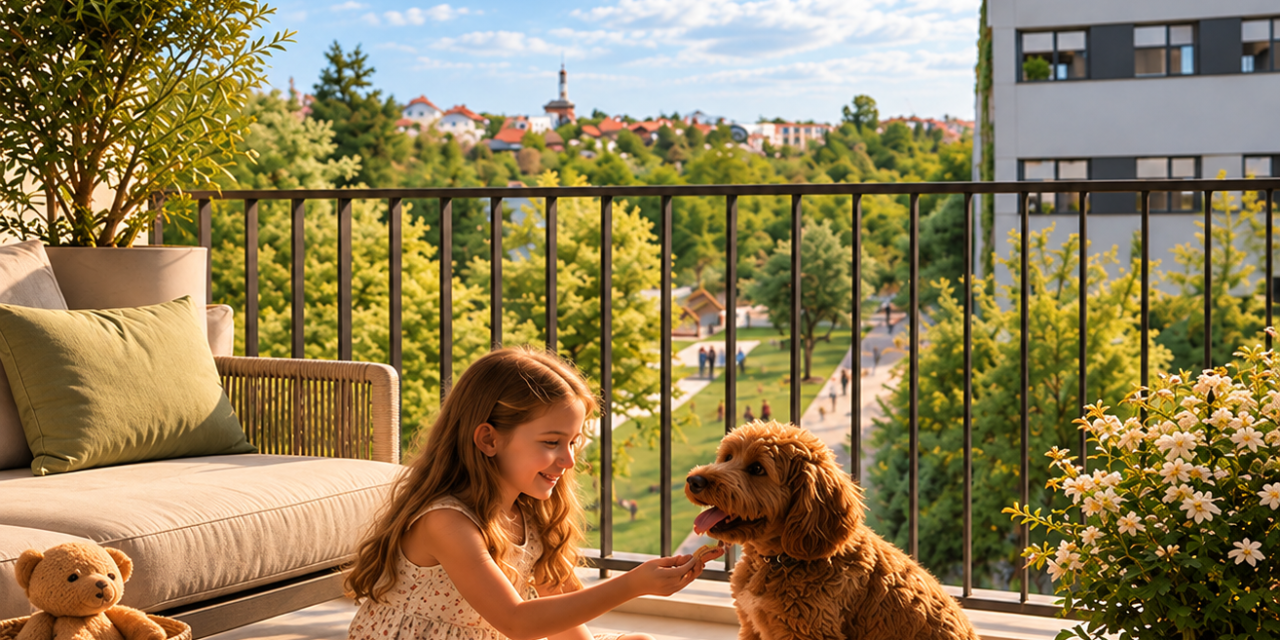 Terasa din apartamentul DALI: 6 utilizări | VIVACITY Residence Pipera